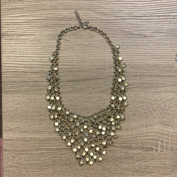 Gold collar necklace - Picture 1 of 1